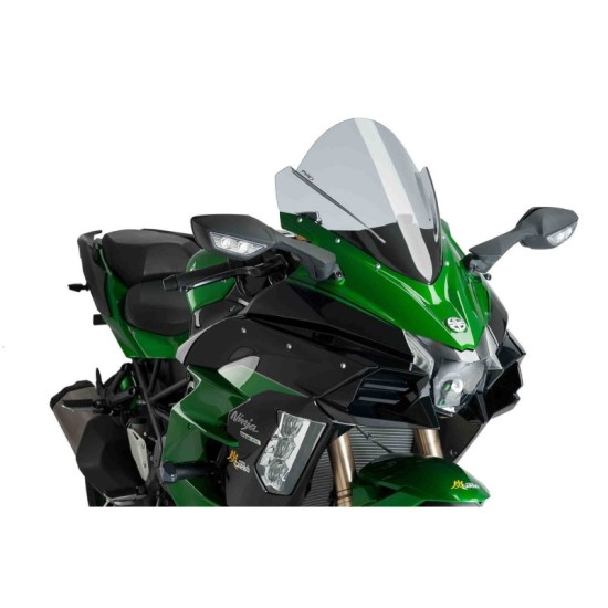 PUIG CUPOLINO Z-RACING KAWASAKI NINJA H2 SX 2018-2019 FUME CHIARO