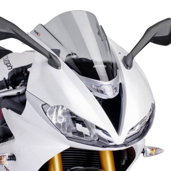 PUIG CUPOLINO Z-RACING TRIUMPH DAYTONA 675 2013-2017 FUME CHIARO