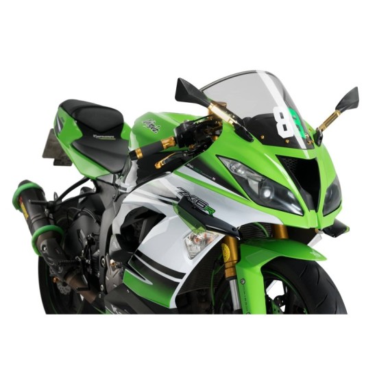 PUIG SPOILER DOWNFORCE SPORT KAWASAKI ZX-6R NINJA 2013-2016 VERDE