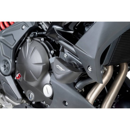 PUIG TAMPONI PARATELAIO MOD. PRO KAWASAKI VERSYS 650 2015-2021 NERO