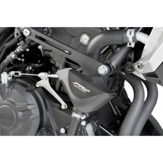 PUIG TAMPONI PARATELAIO MOD. PRO YAMAHA MT-03 2016-2019 NERO