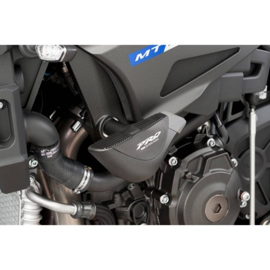 PUIG TAMPONI PARATELAIO MOD. PRO YAMAHA MT-10 2016-2021 NERO