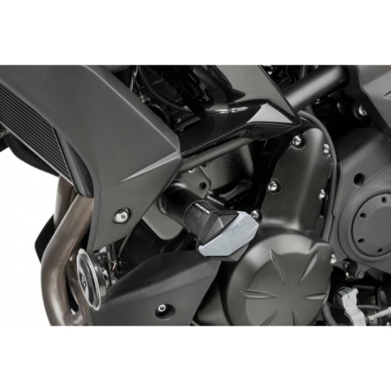 PUIG TAMPONI PARATELAIO MOD. R19 KAWASAKI VERSYS 650 2015-2021 NERO