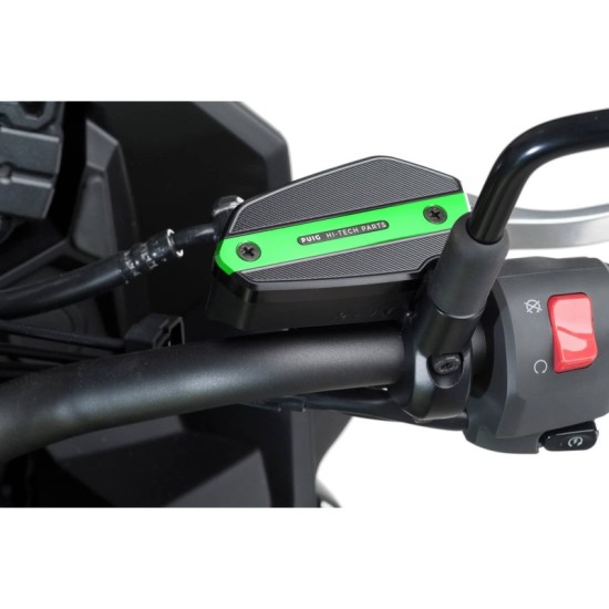 PUIG TAPPO SERBATOIO FLUIDO FRENO KAWASAKI VERSYS 650 2009-2014 VERDE