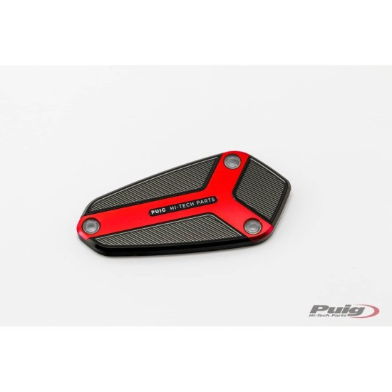 PUIG TAPPO SERBATOIO FLUIDO FRENO KAWASAKI Z1000 2010-2013 ROSSO