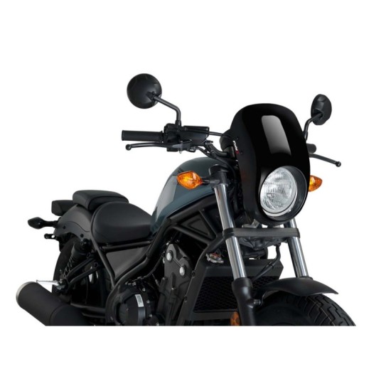 PUIG CUPOLINO SEMICARENATO ANARCHY HONDA CMX500 REBEL 2017-2019 NERO