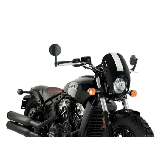 PUIG CUPOLINO SEMICARENATO ANARCHY INDIAN SCOUT 2015-2023 NERO