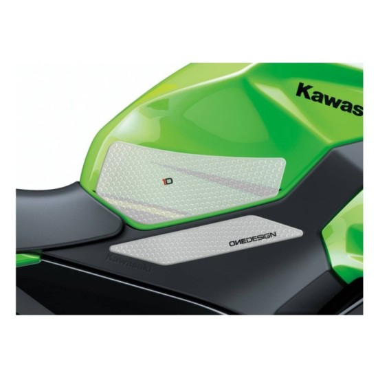 PUIG ADESIVO SERBATOIO SPECIFICO LATERALE KAWASAKI NINJA 400 2018-2023 TRASPARENTE