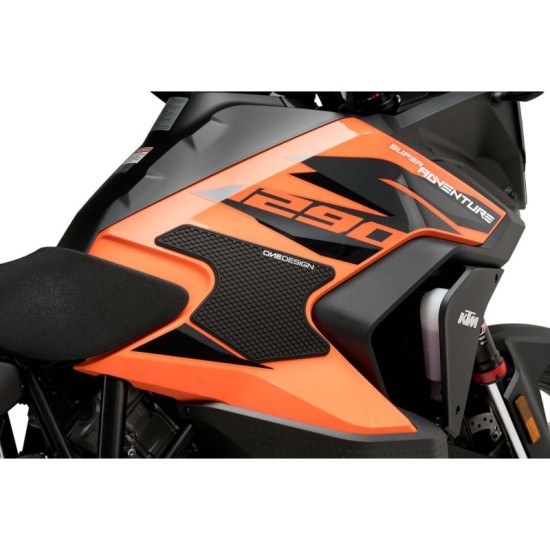 PUIG ADESIVO SERBATOIO SPECIFICO LATERALE KTM 1290 R/S SUPER ADVENTURE 2021-2023 NERO