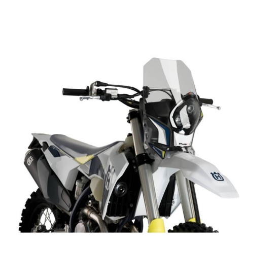 PUIG CUPOLINO SEMICARENATO RALLY HUSQVARNA 250 FE 2014-2023 TRASPARENTE