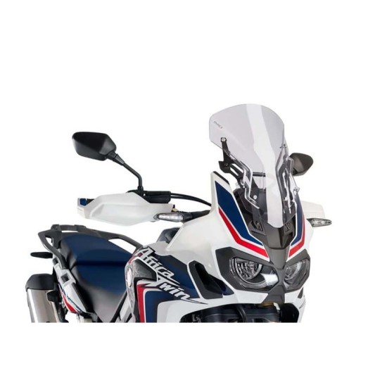 PUIG CUPOLINO SPORT REGOLABILE HONDA AFRICA TWIN 2016-2019 TRASPARENTE