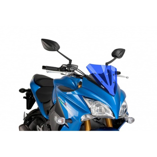 PUIG CUPOLINO SPORT SUZUKI GSX-S1000F 2015-2020 BLU