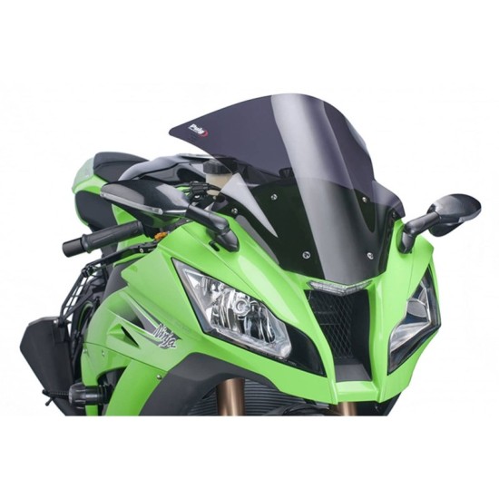 PUIG CUPOLINO STANDARD KAWASAKI ZX-2010R 2011-2015 FUME SCURO