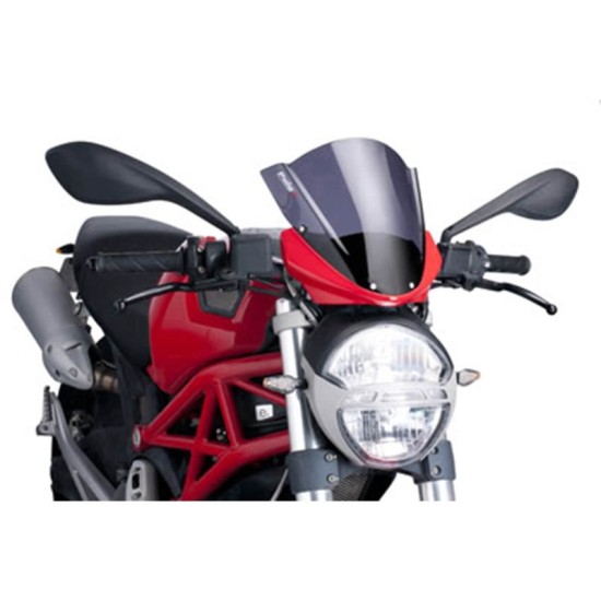 PUIG CUPOLINO TOURING DUCATI MONSTER 1100/S 2009-2010 FUME SCURO