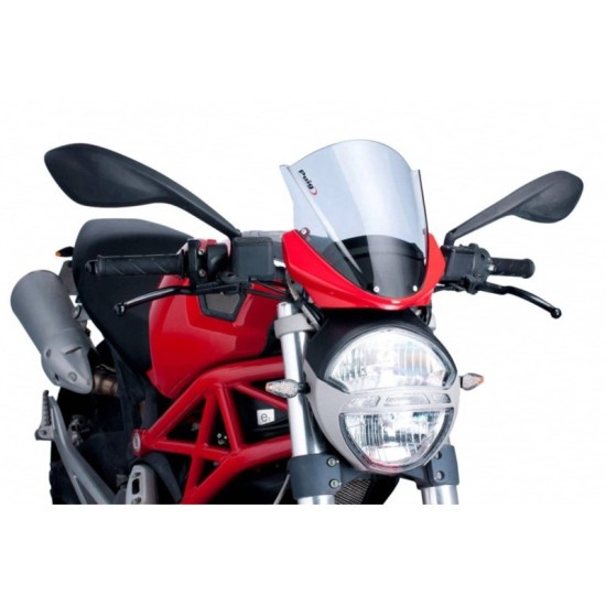 PUIG CUPOLINO TOURING DUCATI MONSTER 1100/S 2009-2010 TRASPARENTE