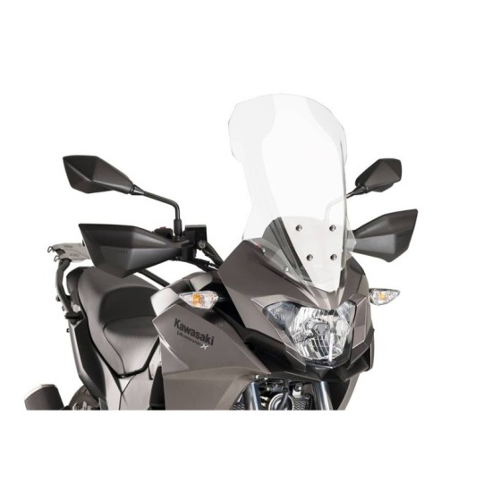 PUIG CUPOLINO TOURING KAWASAKI VERSYS-X 300 2017-2020 TRASPARENTE