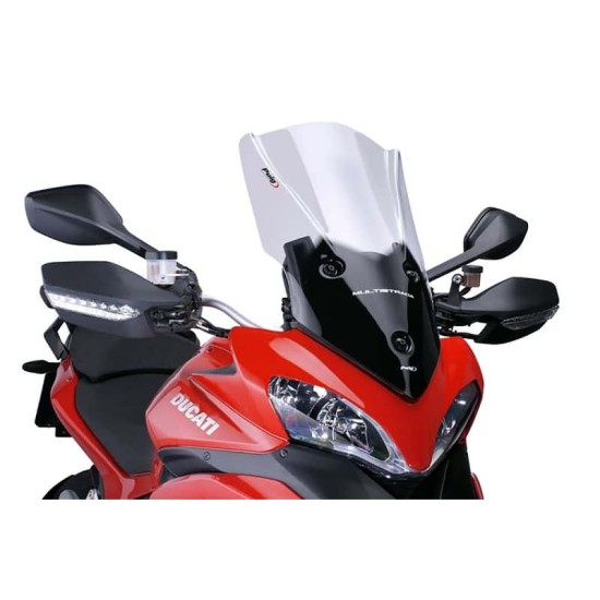 PUIG CUPOLINO TOURING PLUS DUCATI MULTISTRADA 1200/S 2010-2012 FUME CHIARO