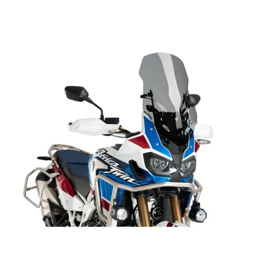 PUIG CUPOLINO TOURING REGOLABILE E M.E.M. HONDA CRF1000L AFRICA TWIN 2016-2019 FUME SCURO