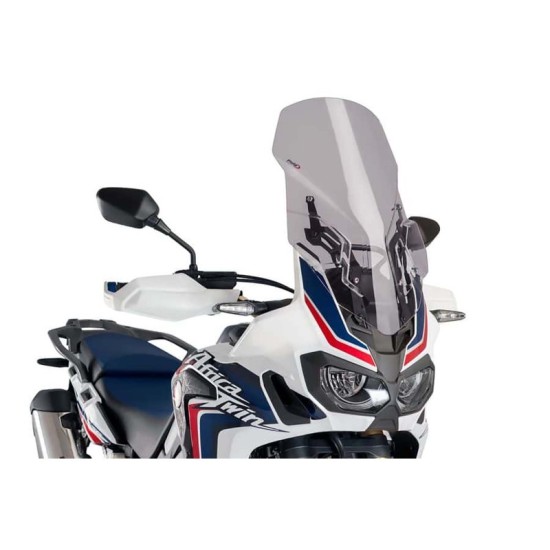 PUIG CUPOLINO TOURING REGOLABILE HONDA AFRICA TWIN 2016-2019 FUME CHIARO