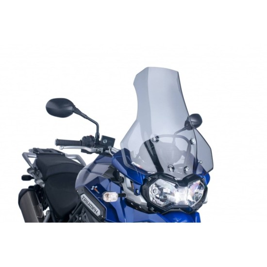 PUIG CUPOLINO TOURING TRIUMPH TIGER 122000-EXPLORER/XC 2012-2015 FUME CHIARO