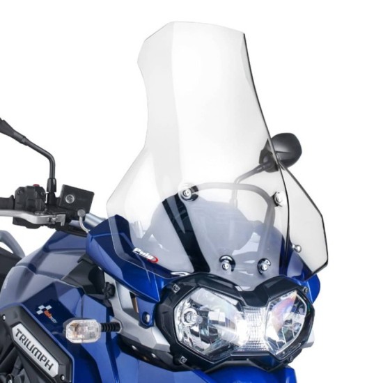 PUIG CUPOLINO TOURING TRIUMPH TIGER 122000-EXPLORER/XC 2012-2015 TRASPARENTE