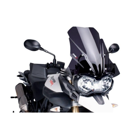 PUIG CUPOLINO TOURING TRIUMPH TIGER 800/XC 2011-2014 FUME SCURO