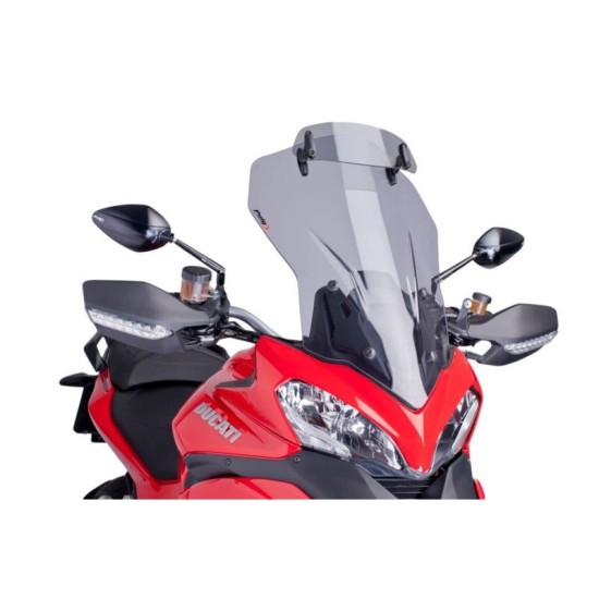 PUIG CUPOLINO TOURING -VISIERA DUCATI MULTISTRADA 1200/S 2013-2014 FUME CHIARO