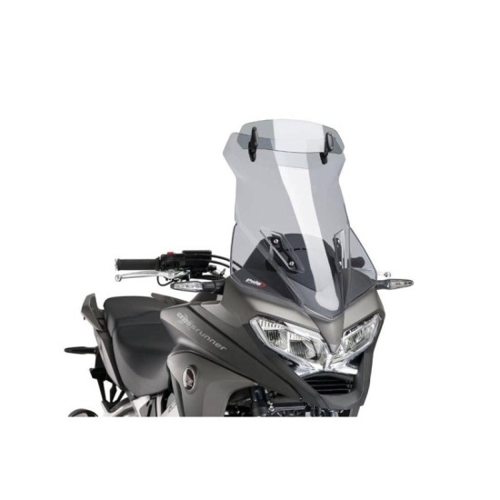 PUIG CUPOLINO TOURING -VISIERA HONDA CROSSRUNNER 2015-2016 FUME CHIARO