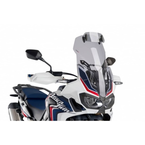 PUIG CUPOLINO TOURING-VISIERA HONDA AFRICA TWIN 2016-2019 FUME CHIARO