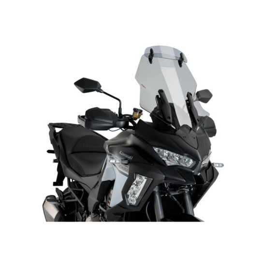 PUIG CUPOLINO TOURING-VISIERA KAWASAKI VERSYS 1000 GRAND TOURER 2019-2023 FUME CHIARO