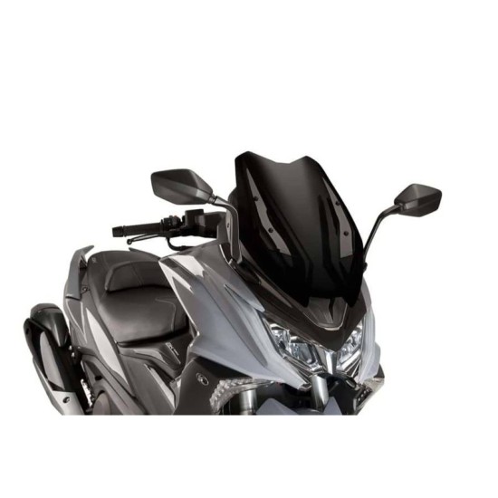 PUIG CUPOLINO V-TECH LINE SPORT KYMCO AK550 2017-2022 NERO