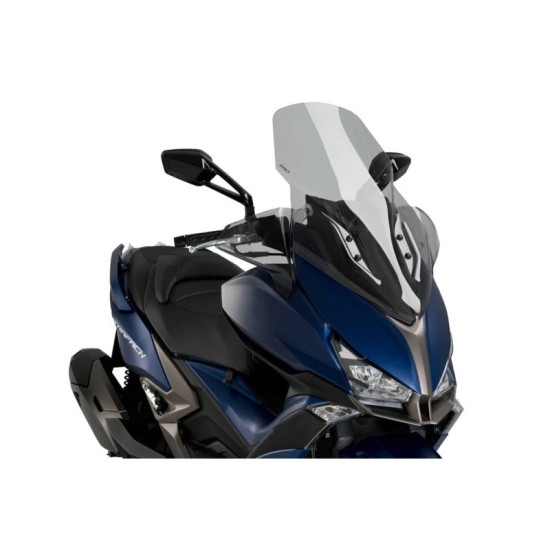 PUIG CUPOLINO V-TECH LINE TOURING KYMCO XCITING 400 S 2019-2023 FUME CHIARO