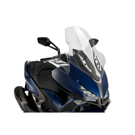 PUIG CUPOLINO V-TECH LINE TOURING KYMCO XCITING 400 S 2019-2023 TRASPARENTE