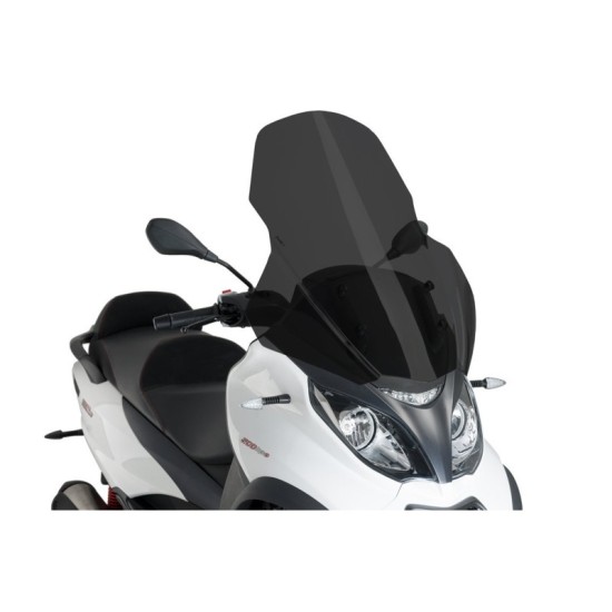 PUIG CUPOLINO V-TECH LINE TOURING PIAGGIO MP3 300 2018-2023 FUME SCURO