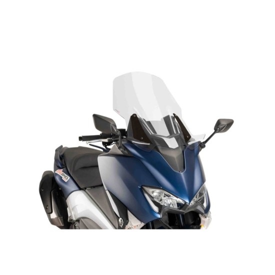 PUIG CUPOLINO V-TECH LINE TOURING YAMAHA T-MAX 530 DX/SX 2017-2019 TRASPARENTE