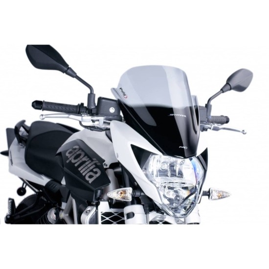 PUIG CUPOLINO Z-RACING APRILIA SHIVER 750 2010-2016 FUME CHIARO