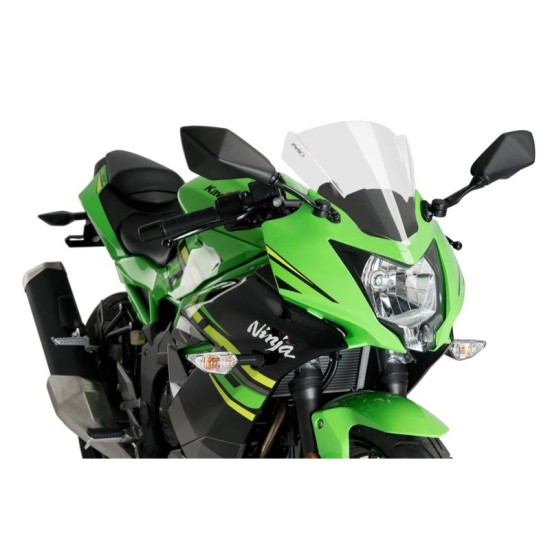 PUIG CUPOLINO Z-RACING KAWASAKI NINJA 125 2019-2023 FUME CHIARO