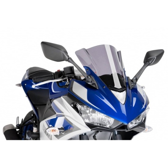 PUIG CUPOLINO Z-RACING YAMAHA YZF-R3 2015-2018 FUME CHIARO