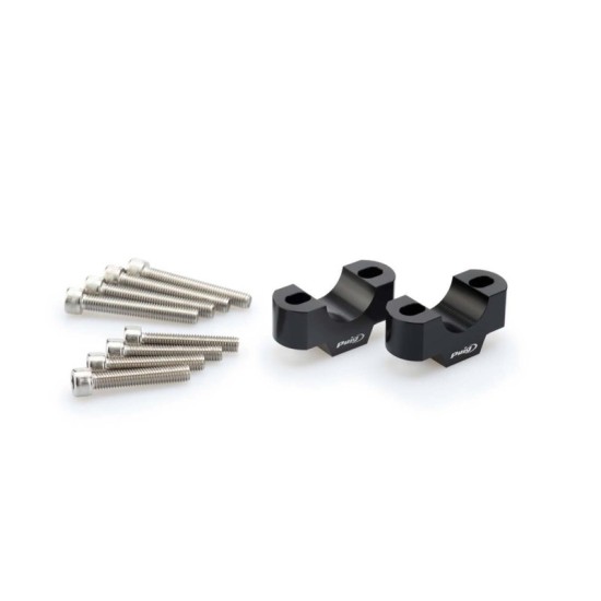 PUIG RISERS PER MANUBRI BENELLI TRK 251 2020-2023 NERO