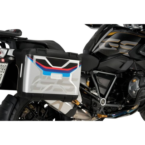 PUIG ADESIVO BORSA LATERALE MOD. VARIO K25 GS BMW R1250 GS 2018-2023 NERO