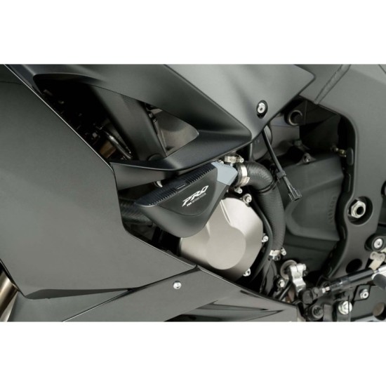 PUIG TAMPONI PARATELAIO MOD. PRO KAWASAKI ZX-6R NINJA 2019-2020 NERO