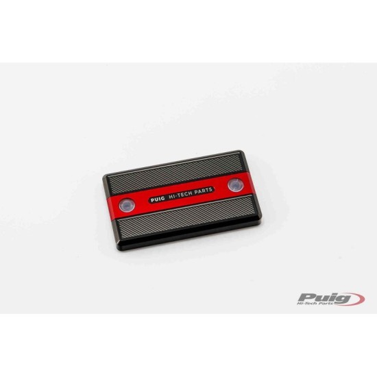 PUIG TAPPO SERBATOIO FLUIDO FRENO SUZUKI GSX-R1000 2001-2002 ROSSO