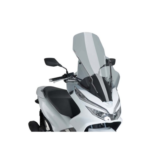 PUIG CUPOLINO V-TECH LINE TOURING HONDA PCX 150 2015-2018 FUME CHIARO