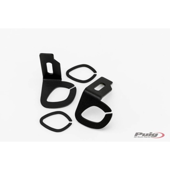 PUIG SUPPORTI FRECCE OEM PORTATARGA PUIG DUCATI MONSTER 937 2021-2023 NERO