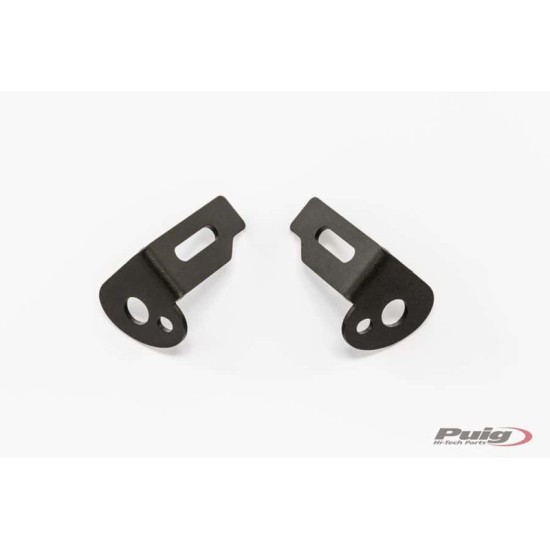 PUIG SUPPORTI FRECCE OEM PORTATARGA PUIG KTM 125 DUKE 2017-2023 NERO