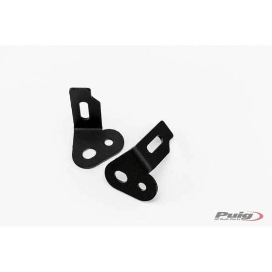 PUIG SUPPORTI FRECCE OEM PORTATARGA PUIG TRIUMPH DAYTONA 675 2013-2017 NERO