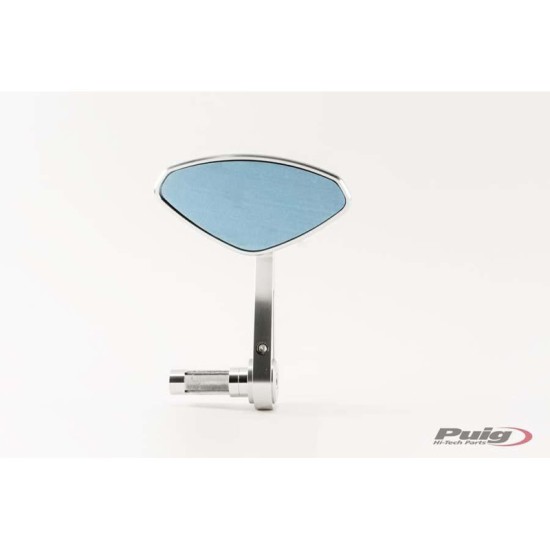 PUIG SPECCHIETTO RETROVISORE DESTRO/SINISTRO MOD. HI-TECH IV ALLUMINIO - COD. 6994D - Dimensioni coppa: 63x123 mm - Non