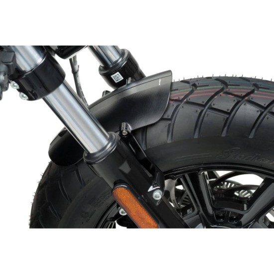 PUIG PARAFANGO ANTERIORE IN ALLUMINIO INDIAN SCOUT 2015-2023 NERO