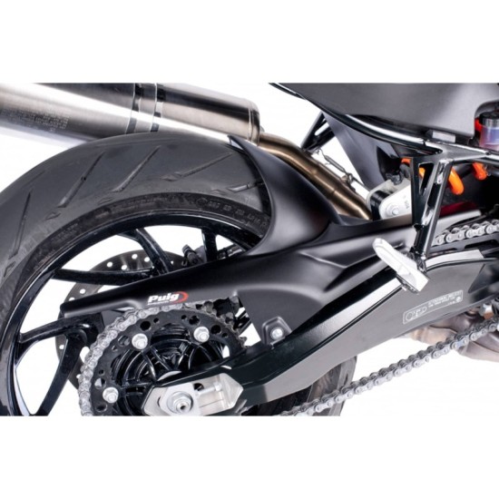 PUIG PARAFANGO POSTERIORE BMW F800 R 2009-2014 NERO OPACO