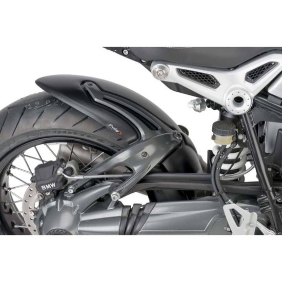 PUIG PARAFANGO POSTERIORE BMW R NINE T 2014-2016 NERO OPACO